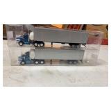 2 HO Scale Trucks N Stuff Semi Trailers, Kenworth