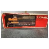 Lionel NO Flat Car w/ Crane, Box damage, O Gauge