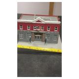 N Gauge Plastic Police Station from Kit