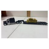 1/87 scale semi truck and trailer And 1/87