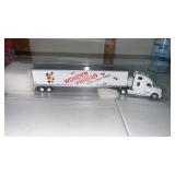 Wonder bread semi truck and trailer 1/87 scale