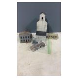 Walthers? Set of  3 Buildings HO Scale. approx