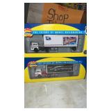 2 1:87 Athearn Semi Truck Traier Models USPS &