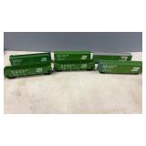 6 HO Scale 4 Box Cars & 2 Hoppers Burlington