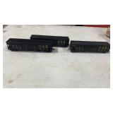 3 HO Scale CSX Railroad Coal Cars