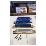Lot of HO scale train cargo container cars