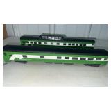 2 Burlington Northern HO Railroad Cars, Dome Car