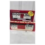 2 HO SOOnLine Box Cars TYCO & Mantua