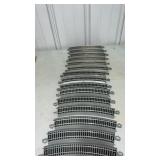 15 Sections HO Bachmann Curved Railroad Track w/