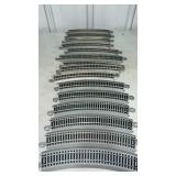 15 Sections HO Bachmann Trains Curved Track w/