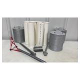 HO Railroad Grain Storage Tanks & Homemade Silos