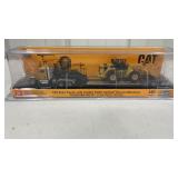 1:87 Scale  CAT Semi, Trailer, & Loader
