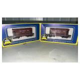 2 AHM HO Scale Ore Cars Great Northern Railroad