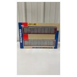 Walthers Goldline 2 Pack Bi-Level Enclosed Auto
