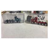 2. HO scale semi trucks trucks and stuff and ton