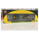 Athesrn HO scale  81269  flat car with John Deere
