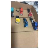 Ho scale miscellaneous semi trucks plastic/metal