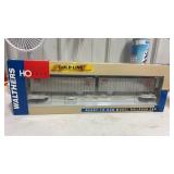 Walthers gold line flexi van flat car with