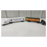 O Guage Tractor & Trailers. Mayflower  & Pabst