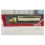 Herpa semi truck and trailer Ho scale