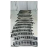 15 Sections Bachmann HO Curved Railroad Track w/