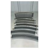 15 Sections HO Bachmann Curved Railroad Track w/