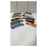 (10) 1:87 Scale Tractors & Trailers.  Various