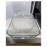 Pair of Pyrex Casseroles