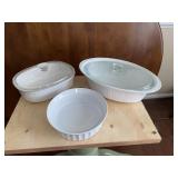 Collection of Corningware & Casa Blanca Casseroles