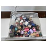 Vintage Bag of Spooled Thread