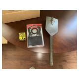 Military-Style Shovel, Rope Chain & Playing Cards