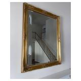 Vintage Large Gilded Wall Mirror
