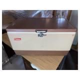 Vintage Coleman Two Tone Cooler