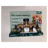 Oribit Brass Hose Faucet Manifold