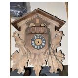 Vintage Switzerland Cuendet 1-Day Cuckoo Clock