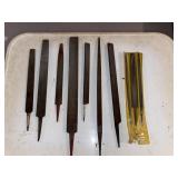 Collection of Vintage Metal Files