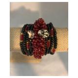 Handmade Memory Wire Bracelet from Kenya