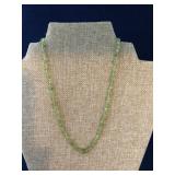 Genuine Peridot Chip Necklace