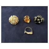 Vintage Collection of Cocktail Rings