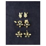 Vintage Collection of Crystal Earrings