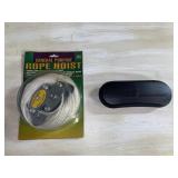 Rope Hoist & Coleman Cold/Heat