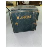 Vintage Table Top Safe