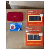 Vintage Solid Fuel Pocket Hand Warmer & Sticks