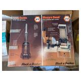 Vintage Black & Decker Drill Guide & Sharp/Sand