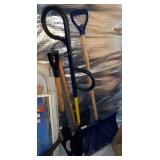 Collec tion of Assorted Outdoor Shovels