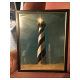 Lighthouse Framed Photograph