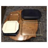 Ciollection of Pyrex Casseroles