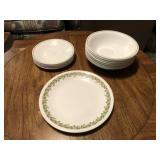 Corelle Ware Spring Blossom Partial Set
