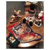 Assorted Christmas Decoration & Stockings