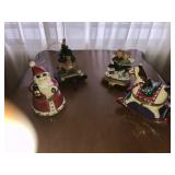 Collection of Resin Christmas Decorations